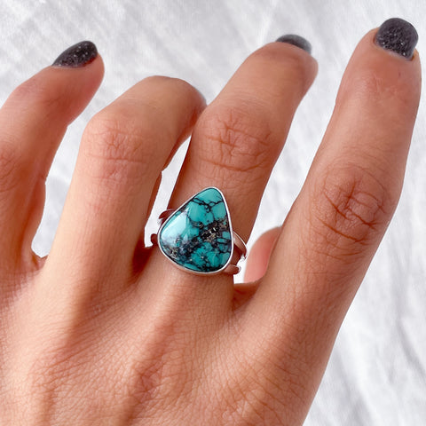 Mina Hills Turquoise Ring | Size 6.5