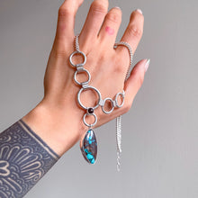Cloud Mountain & Black Onyx Necklace