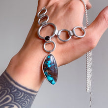 Cloud Mountain & Black Onyx Necklace