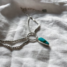 Fox Turquoise Layered Chain Choker