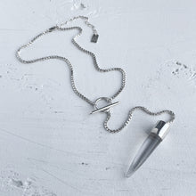 Convertible XL Quartz Dagger Toggle Necklace