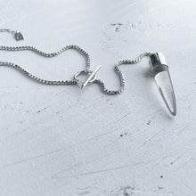 Convertible XL Quartz Dagger Toggle Necklace