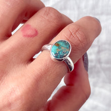 Morenci 2 Turquoise Ring | Size 8.25