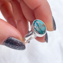 Morenci 2 Turquoise Ring | Size 8.25
