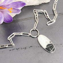 White Buffalo Necklace | Heavy Handmade Chain