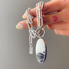 White Buffalo Necklace | Heavy Handmade Chain