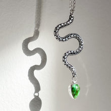 Sonoran Gold Turquoise Serpent Necklace
