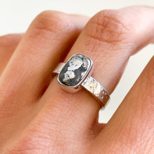 Size 7.25 Native Silver (Silver Ore) Ring