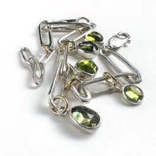 Green Gem Collector’s Charm Bracelet and Earrings