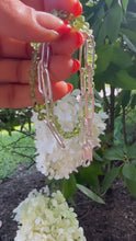 Peridot / Handmade Chain Necklace